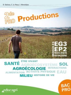 Livre FNAC Biologie-Ecologie 2de Bac Pro productions