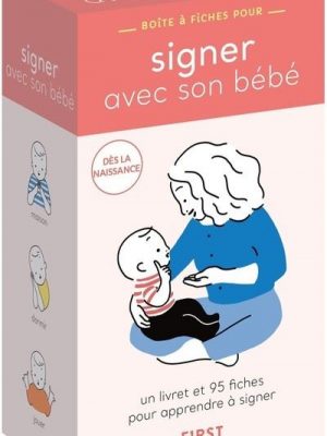 Livre FNAC Boîte à fiches signer avec son bébé