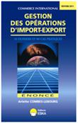 Gestion des operations d'import export editions 2011