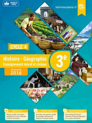 Livre FNAC Histoire Géographie Enseignement moral et civique 3ème Cycle 4