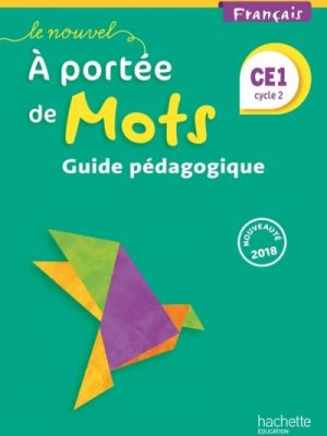 Livre FNAC Le Nouvel A portée de mots - Français CE1 - Guide pédagogique