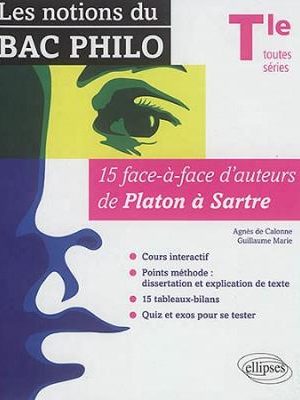 Livre FNAC Les notions du BAC philo en débat - 15 face-à-face d'auteurs de Platon à Sartre