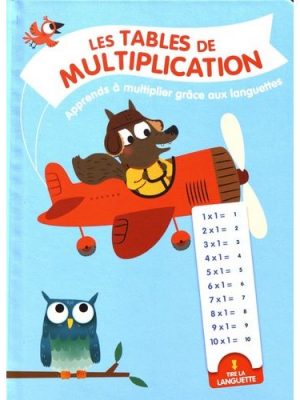 Livre FNAC Les tables de multiplication