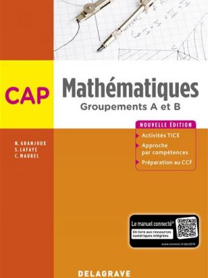 Livre FNAC Mathématiques - Groupement A et B - CAP (2018) - Pochette élève