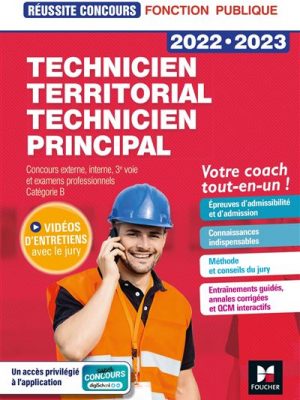 Livre FNAC Réussite Concours - Technicien territorial / principal - 2022-2023 - Préparation complète