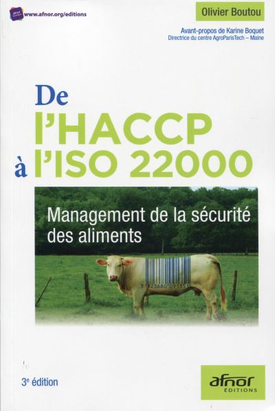 Livre FNAC De l'HACCP à l'ISO 22000