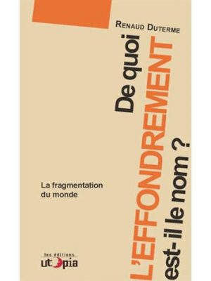 Livre FNAC De quoi l'effondrement est-il le nom?