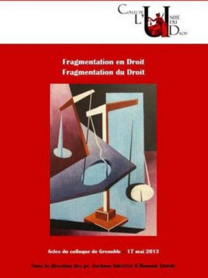 Fragmentation en droit - fragmentation du droit