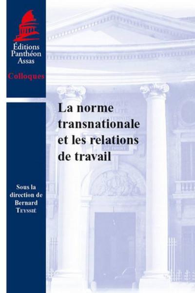 La norme transnationale et les relations de travail