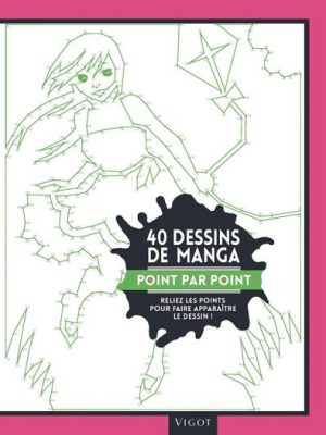 Livre FNAC 40 dessins de manga point par point