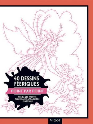 Livre FNAC 40 dessins feeriques point par point