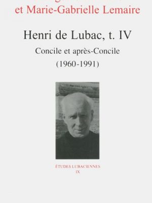 Livre FNAC Henri de Lubac