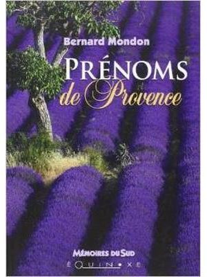 Livre FNAC Prénoms de Provence