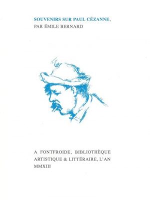 Livre FNAC Souvenirs sur Paul Cézanne