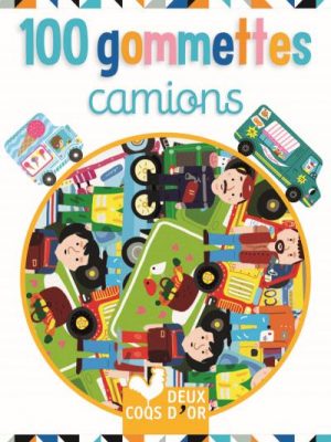 100 gommettes - camions