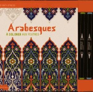 Arabesques à colorier aux feutres