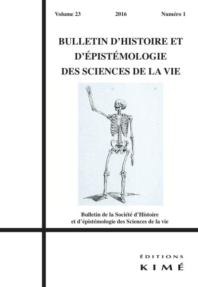 Bulletin d'Histoire et d'Epistemologie 23 / 1