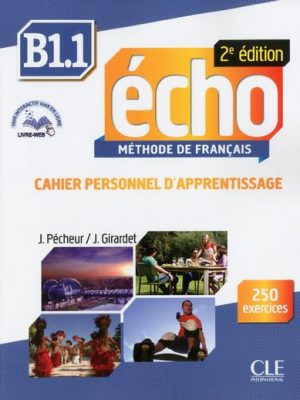 Echo b1.1 cahier d'apprentissage +cd audio 2ed