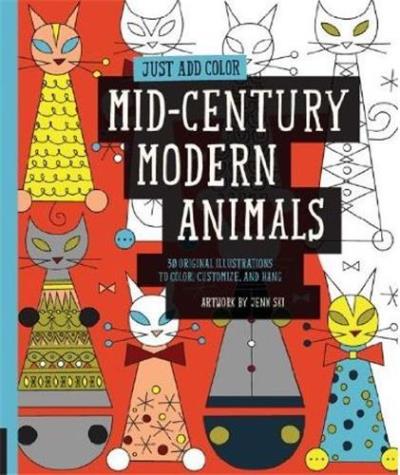 Just Add Color :Mid-century modern animals