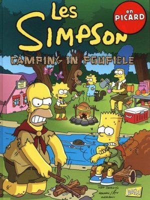 Les Simpson En Picard - tome 1 Camping in foufiele