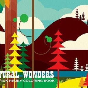 Natural wonders Patrick Hruby coloring book