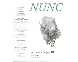 Nunc n°40 Dossier Hadewijch d'Anvers