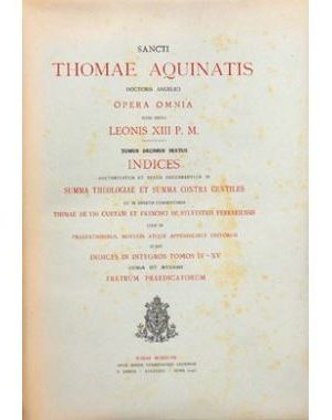 Opera omnia - tome 16 Indices