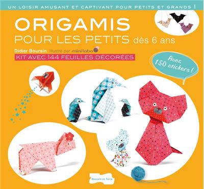 Origami pour les petits - nouvelle édition
