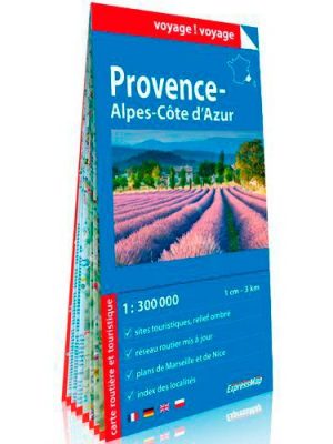 Provence-Alpes-Côte D'Azur 1/300.000 (Carte En Pap
