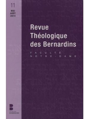 Revue theologique des bernardins n11