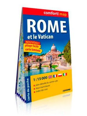 Rome Et Le Vatican 1/15.000 (Carte Format De Poche