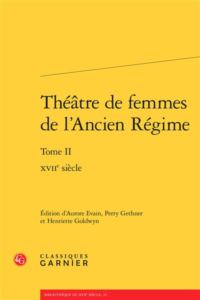 Théâtre de femmes de l'Ancien Régime